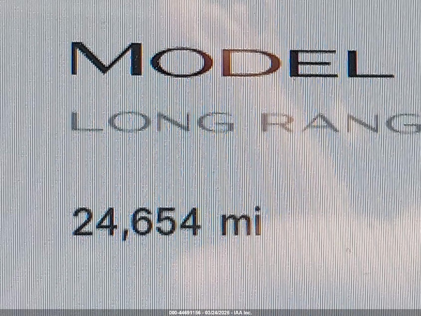 2024 Tesla Model Y Long Range Single Motor Rear-Wheel Drive/Rwd VIN: 7SAYGDEDXRA322337 Lot: 44691156