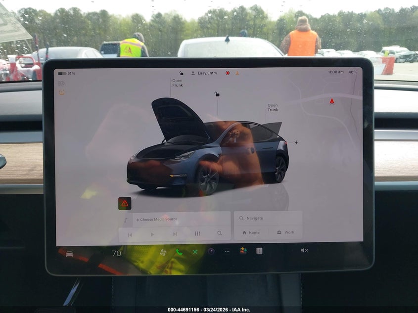 2024 Tesla Model Y Long Range Single Motor Rear-Wheel Drive/Rwd VIN: 7SAYGDEDXRA322337 Lot: 44691156