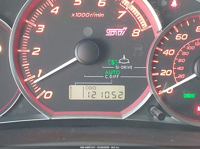 2011 Subaru Impreza Wrx Sti VIN: JF1GV8J66BL523290 Lot: 44691331