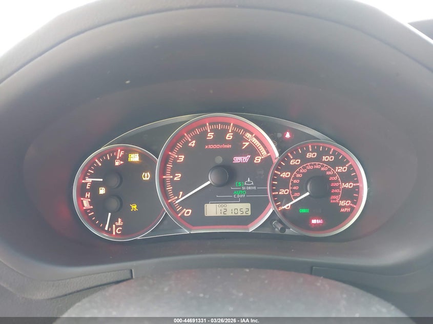 2011 Subaru Impreza Wrx Sti VIN: JF1GV8J66BL523290 Lot: 44691331