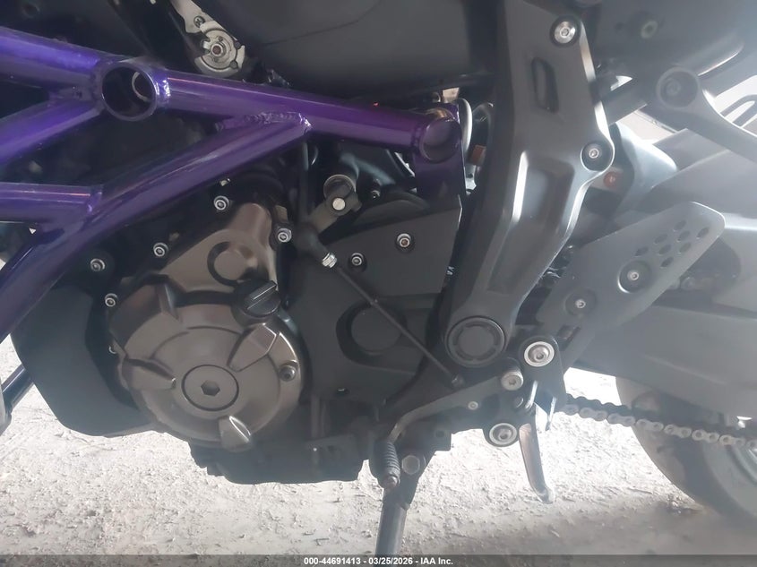 2020 Yamaha Mt07 VIN: JYARM27EXLA007332 Lot: 44691413