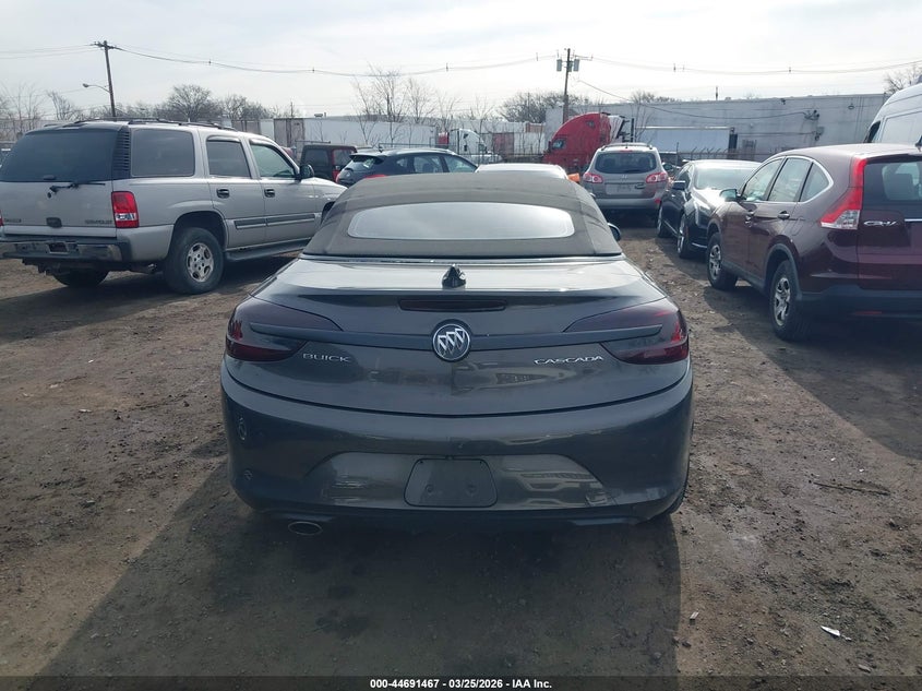 2016 Buick Cascada Premium VIN: W04WT3N58GG109163 Lot: 44691467