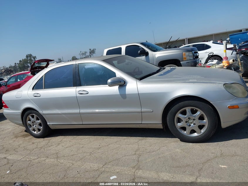 2002 Mercedes-Benz S 430 VIN: WDBNG70J02A266388 Lot: 44691566