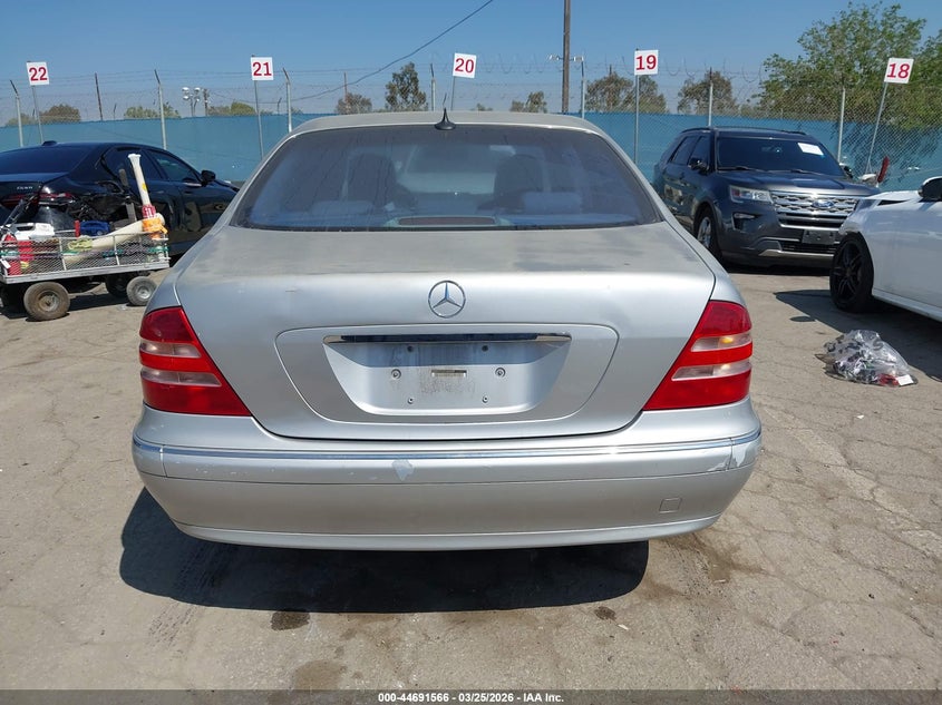 2002 Mercedes-Benz S 430 VIN: WDBNG70J02A266388 Lot: 44691566