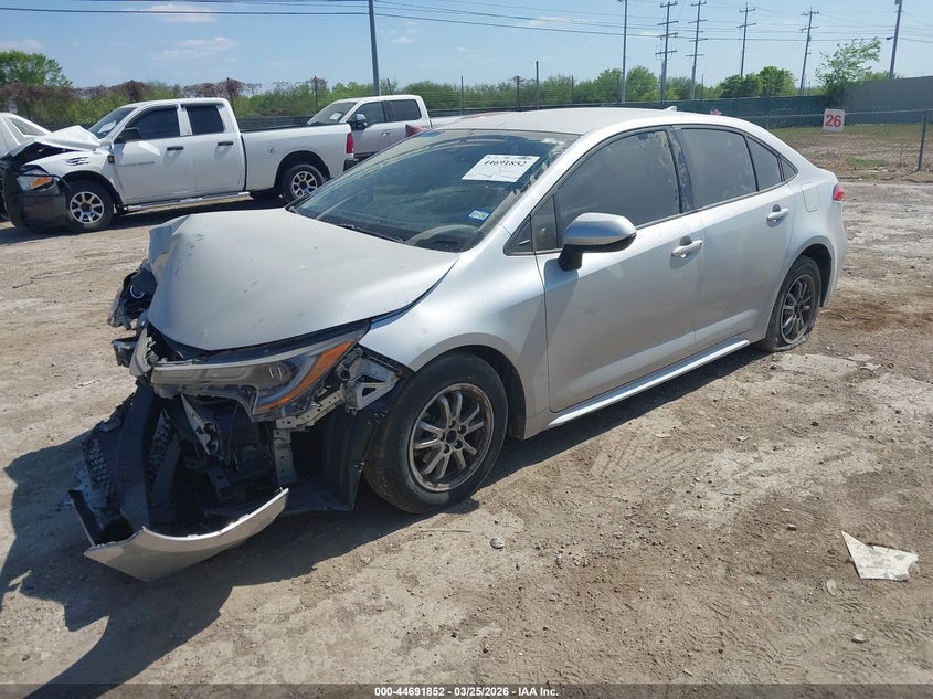 2022 Toyota Corolla Hybrid Le JTDEAMDE0NJ038846 photo 1