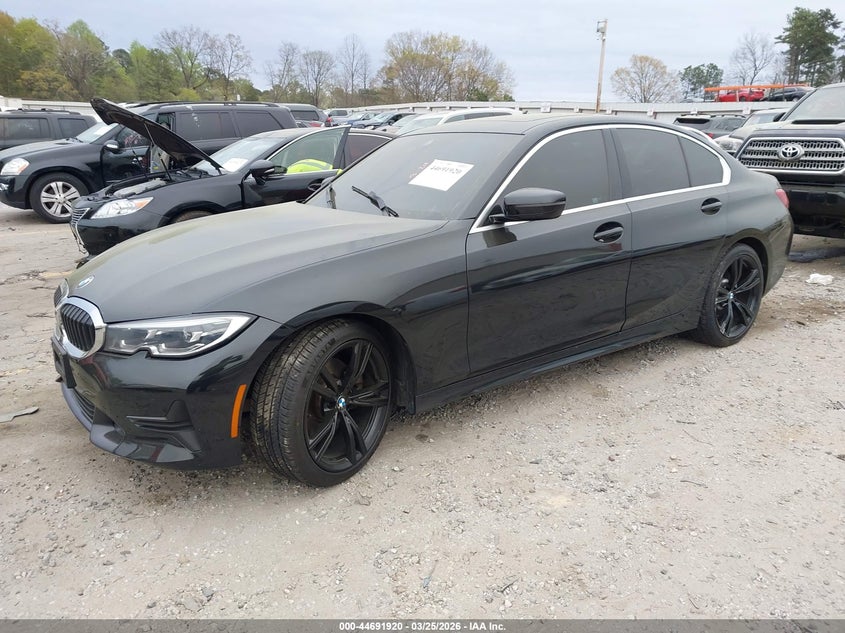 Vin: 3mw5r1j00l8b39424, lot: 45189037, bmw 330i 20202