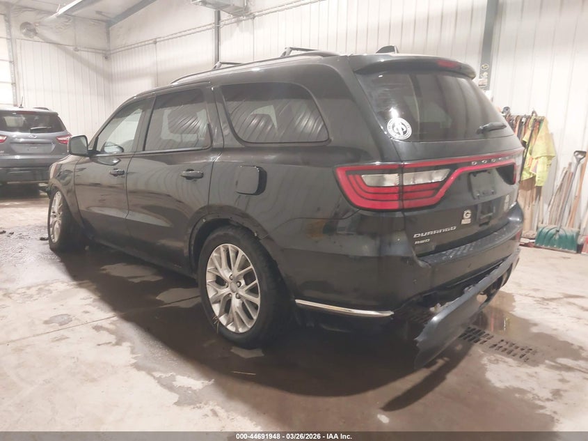 Vin: 1c4rdjdg1gc424787, lot: 45189065, dodge durango limited 20163