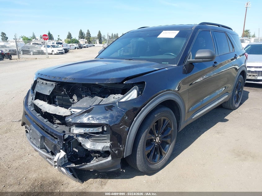 Vin: 1fmsk7dh0lga16671, lot: 45189116, ford explorer xlt 20202