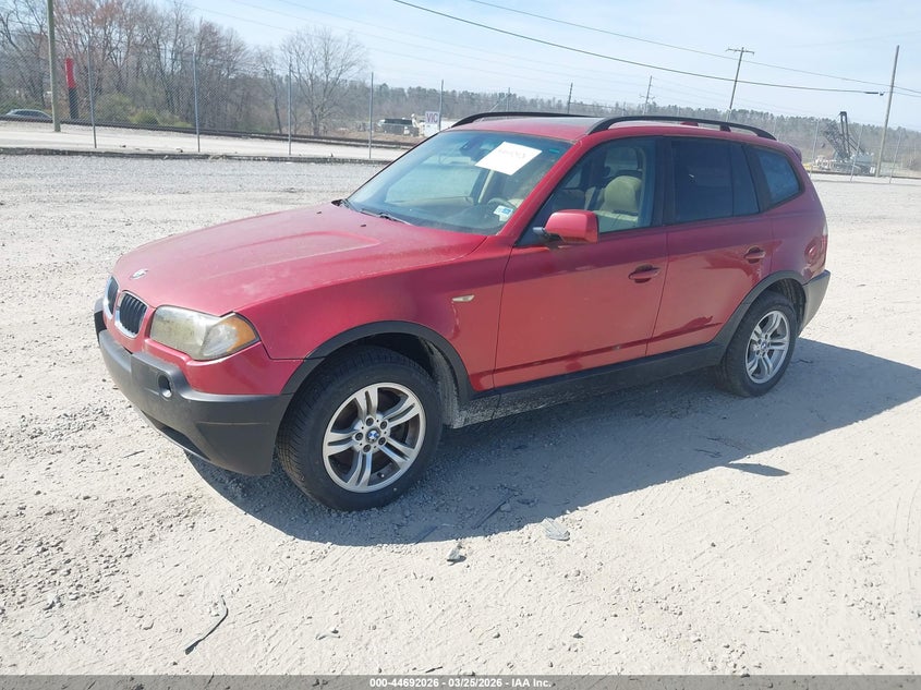 2005 Bmw X3 3.0i WBXPA93445WD07888 photo 1