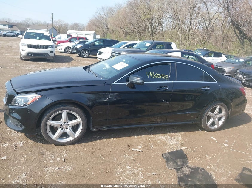 2015 Mercedes-Benz Cls 400 4Matic VIN: WDDLJ6HBXFA144439 Lot: 44692028