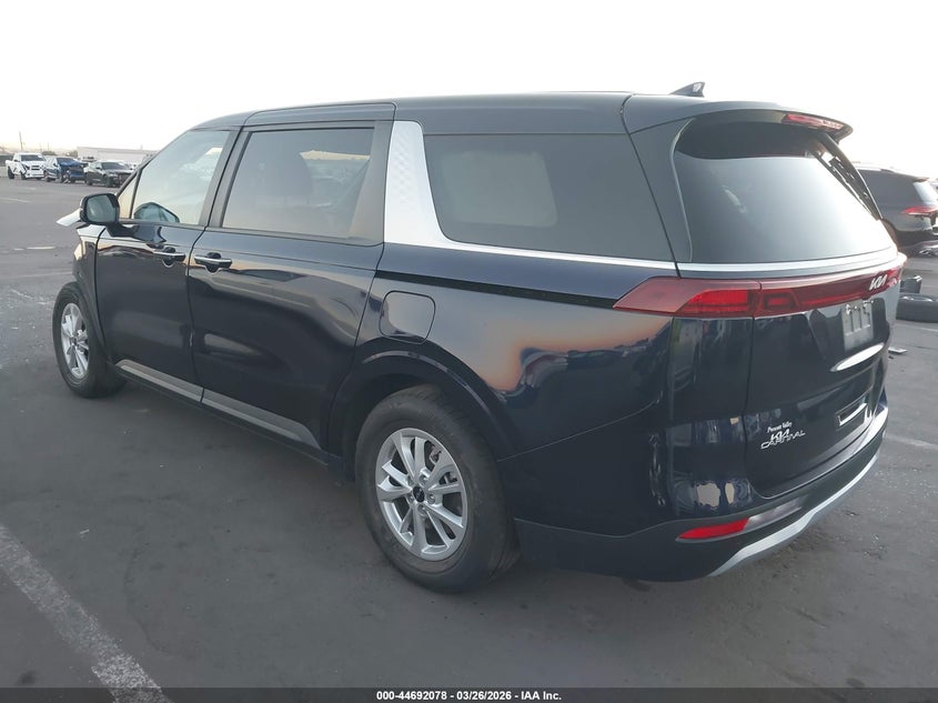 Vin: kndnb4h36r6311657, lot: 45189195, kia carnival mpv lx seat package 20243