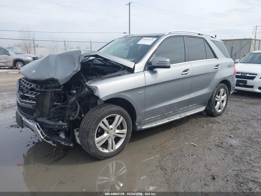 2012 Mercedes-Benz Ml 350 4Matic
