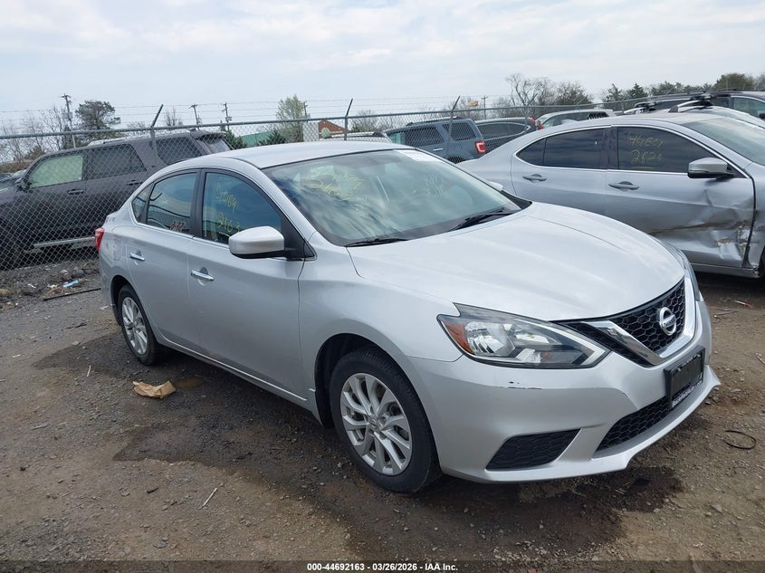 3N1AB7AP8JY306179 2018 Nissan Sentra Sv auction photo 1