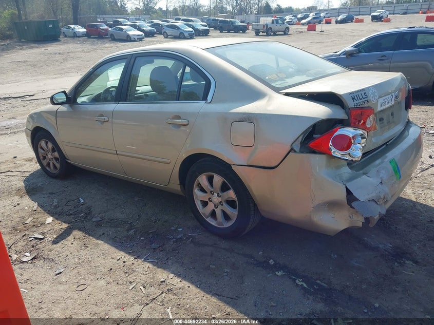 2008 Kia Optima Lx V6 VIN: KNAGE124185242460 Lot: 44692234