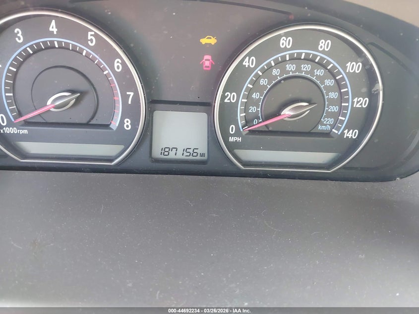 2008 Kia Optima Lx V6 VIN: KNAGE124185242460 Lot: 44692234