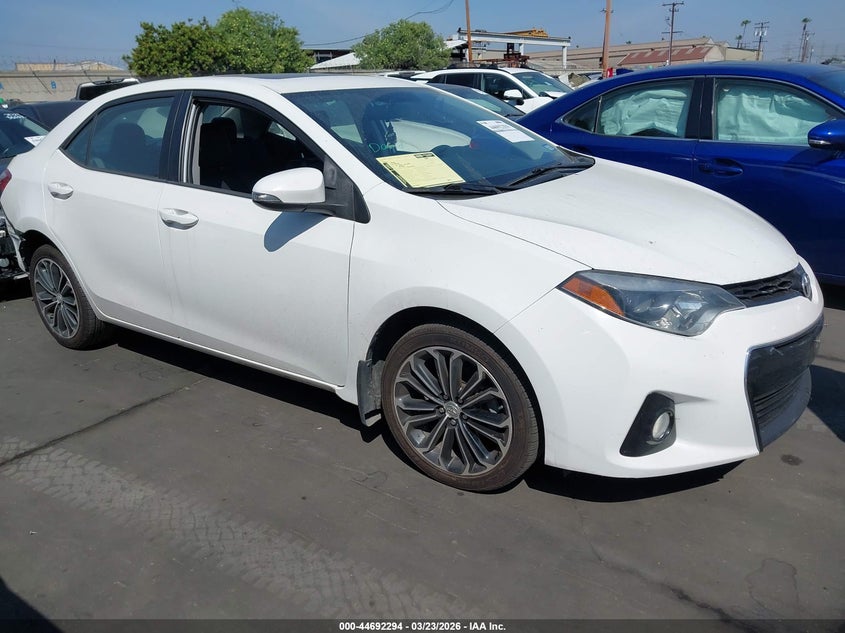 2016 Toyota Corolla S Plus