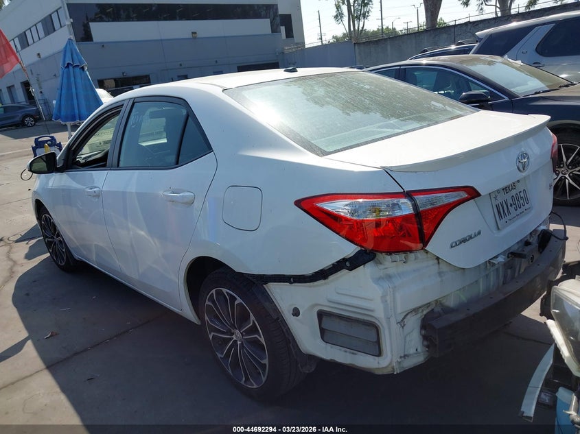 2016 Toyota Corolla S Plus