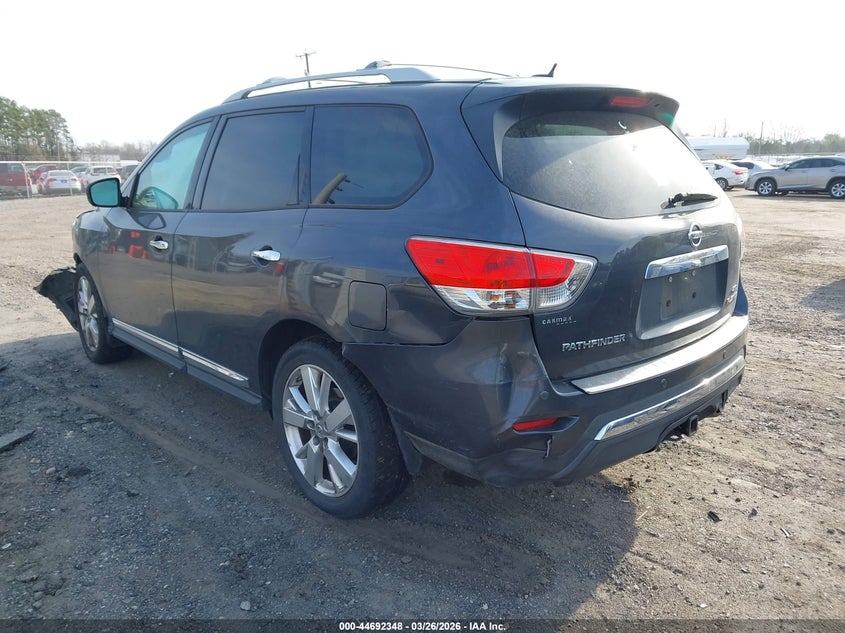 2014 Nissan Pathfinder S/Sv/Sl/Platinum