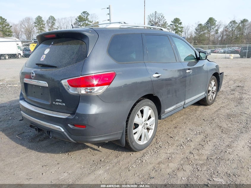 2014 Nissan Pathfinder S/Sv/Sl/Platinum