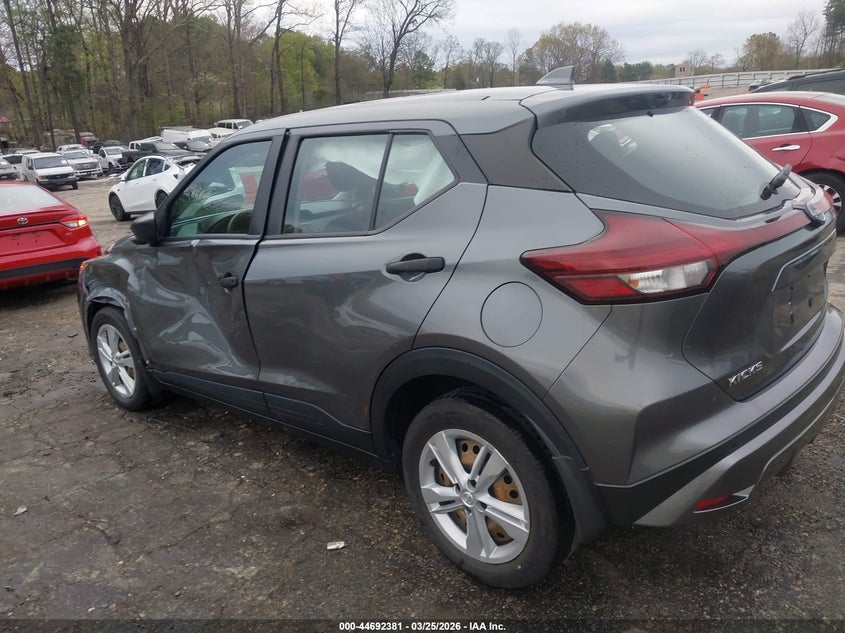 VIN 3N1CP5BV7PL467849 2023 NISSAN KICKS S XTRONIC CVT