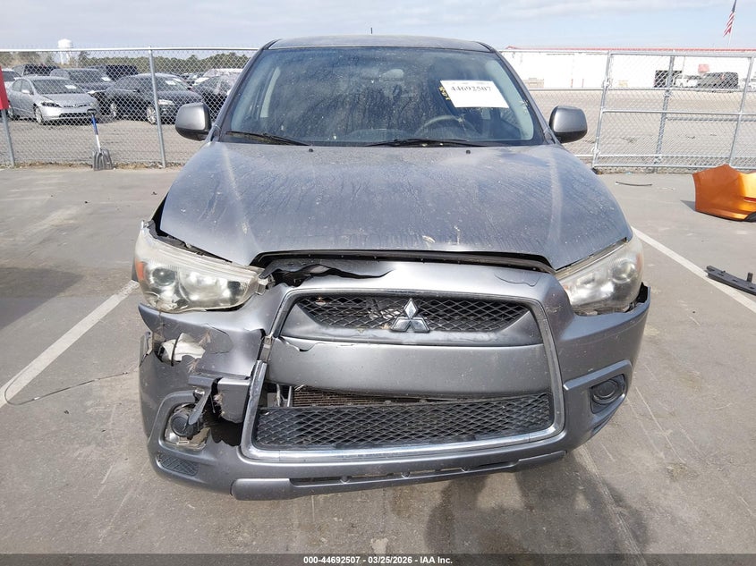 2011 Mitsubishi Outlander Sport Es VIN: JA4AP3AU9BZ022073 Lot: 44692507