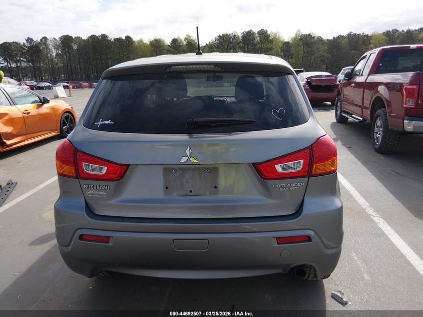 2011 Mitsubishi Outlander Sport Es VIN: JA4AP3AU9BZ022073 Lot: 44692507