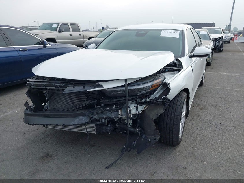 2025 Honda Accord Lx 1HGCY1F24SA017340 photo 1