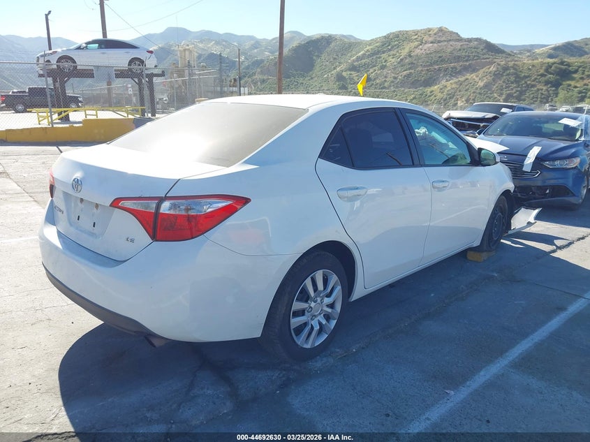 2016 Toyota Corolla Le