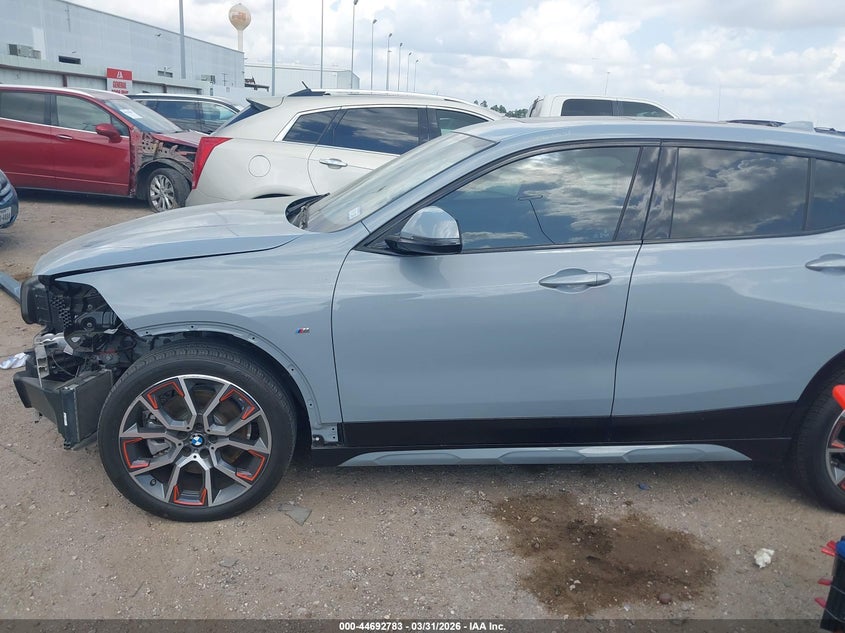 2022 BMW X2 xDrive28I VIN: WBXYJ1C00N5U77168 Lot: 44692783