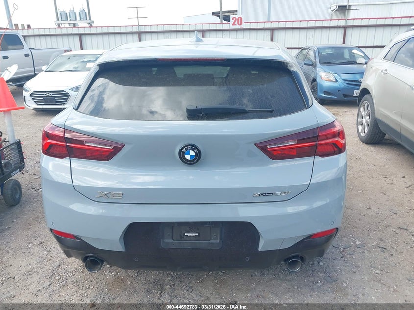2022 BMW X2 xDrive28I VIN: WBXYJ1C00N5U77168 Lot: 44692783