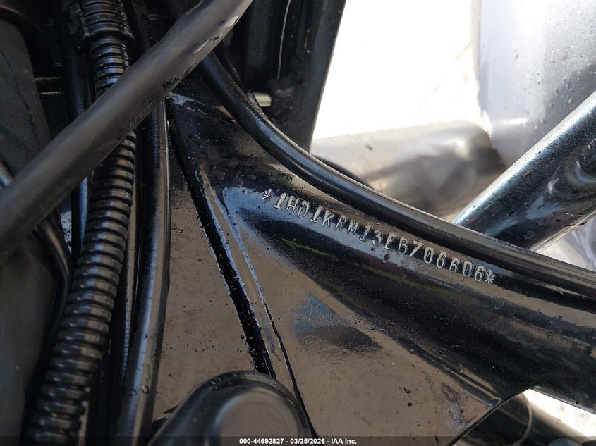 2014 Harley-Davidson Flhxs Street Glide Special VIN: 1HD1KRM13EB706606 Lot: 44692827