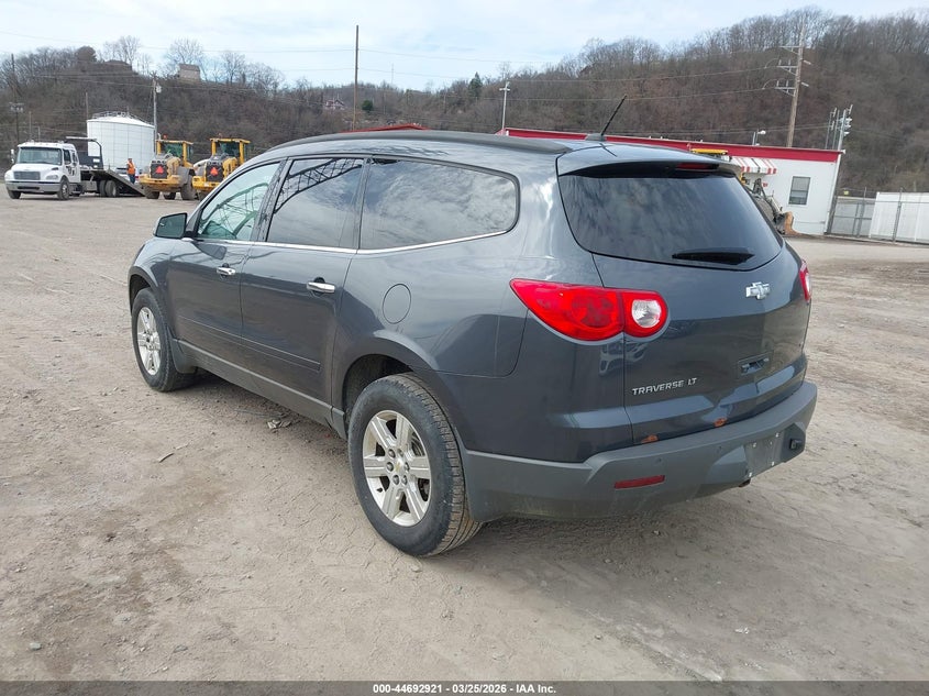 Vin: 1gnkvged9cj302343, lot: 45190038, chevrolet traverse 1lt 20123