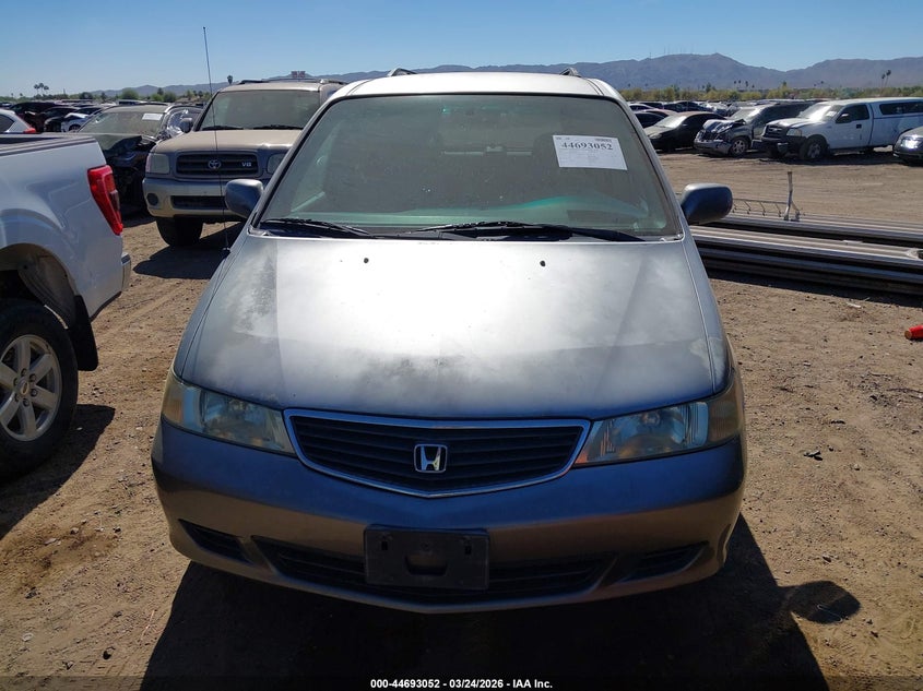 2001 Honda Odyssey Ex VIN: 2HKRL18601H616363 Lot: 44693052