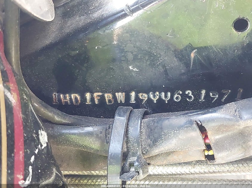 2000 Harley-Davidson Flhri VIN: 1HD1FBW19YY631971 Lot: 44693131