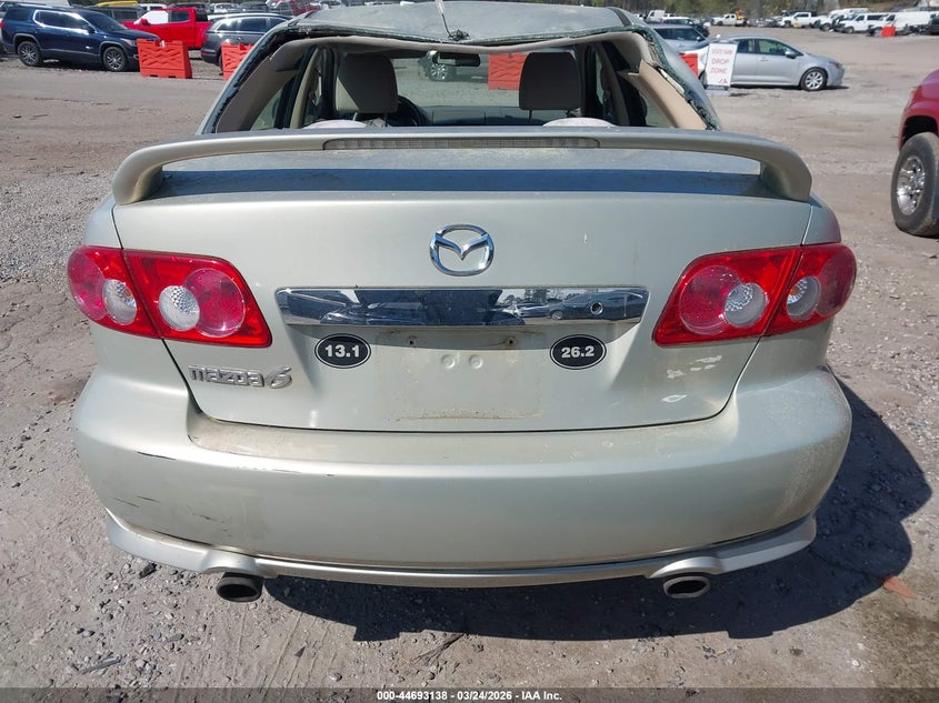2004 Mazda Mazda6 S VIN: 1YVFP80D945N45575 Lot: 44693138