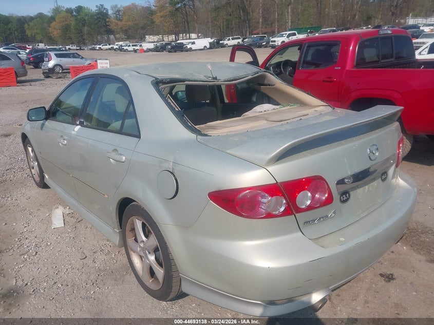 2004 Mazda Mazda6 S VIN: 1YVFP80D945N45575 Lot: 44693138