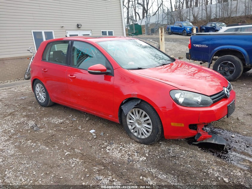 2012 Volkswagen Golf 2.5L 4-Door