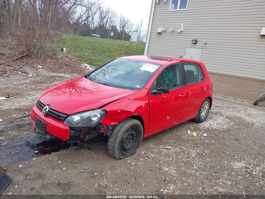 2012 Volkswagen Golf 2.5L 4-Door