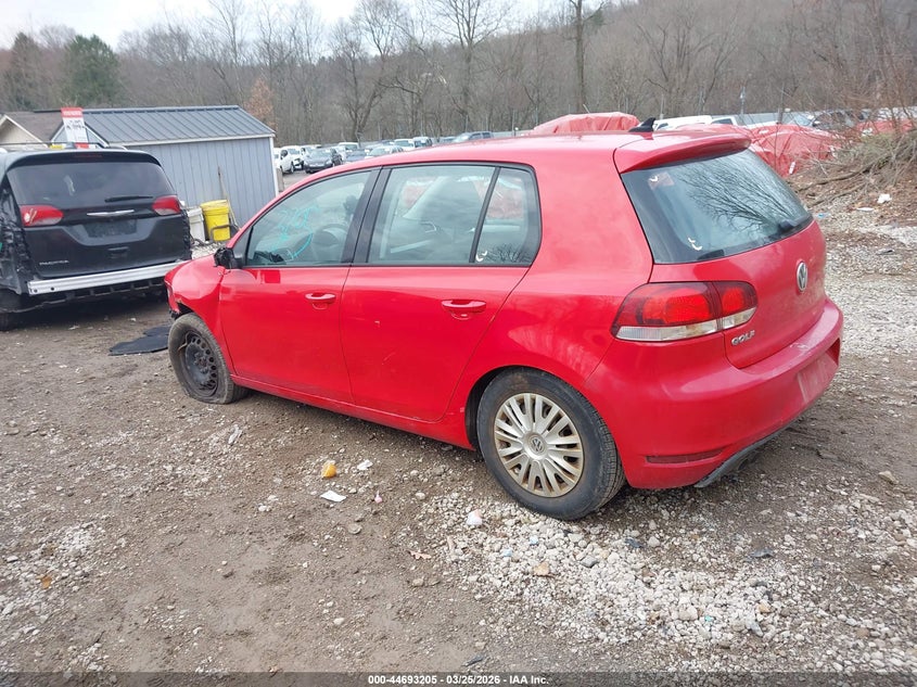 2012 Volkswagen Golf 2.5L 4-Door