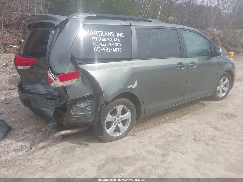 2012 Toyota Sienna 3.5 Le V6 8 Passenger green Lot 111044693390 Vin 5TDKK3DCXCS212687