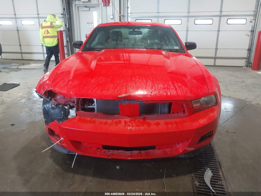 2012 Ford Mustang V6 VIN: 1ZVBP8AMXC5277361 Lot: 44693649