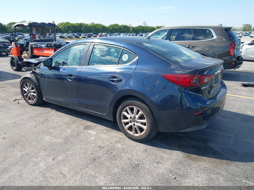 Vin: 3mzbm1w70gm248809, lot: 45190805, mazda mazda3 i touring 20163