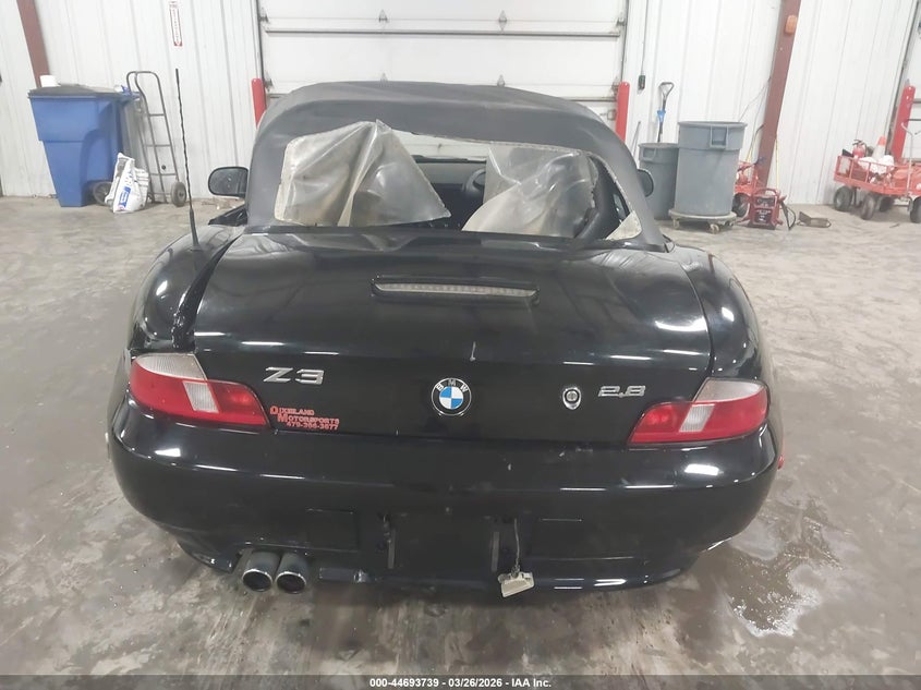 2000 BMW Z3 2.8 VIN: 4USCH3341YLF42737 Lot: 44693739
