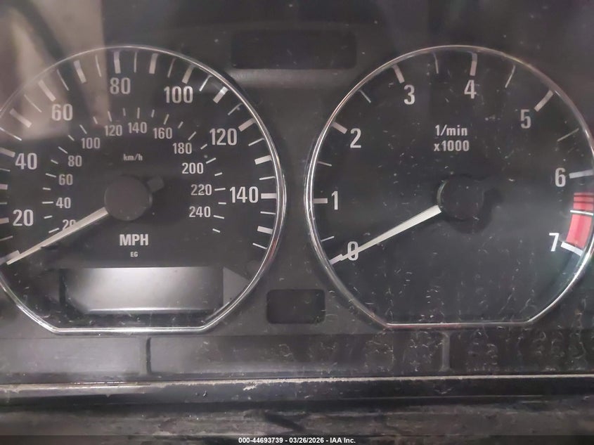 2000 BMW Z3 2.8 VIN: 4USCH3341YLF42737 Lot: 44693739