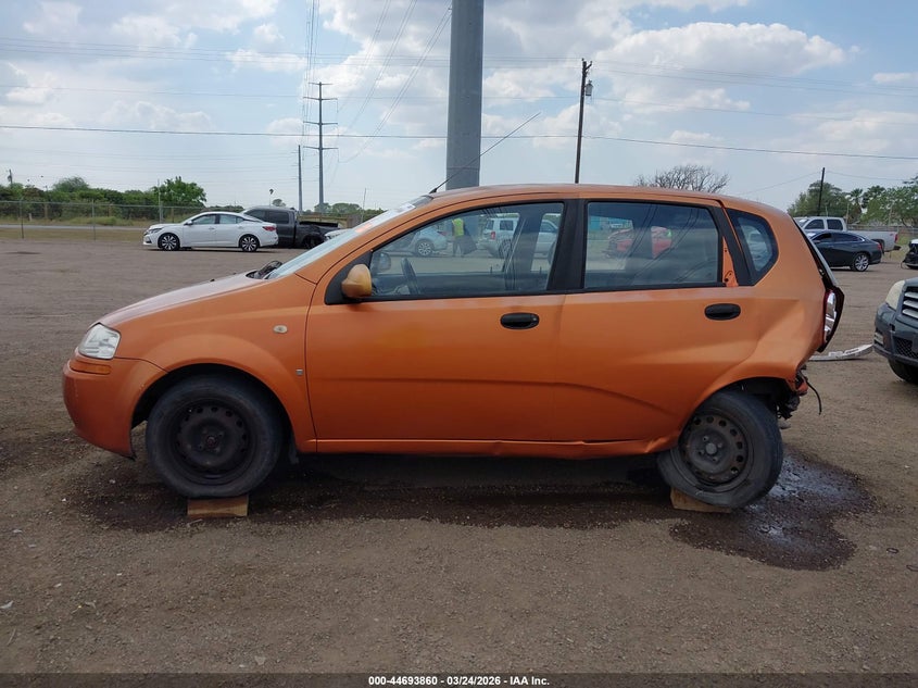 2007 Chevrolet Aveo 5 Ls VIN: KL1TD66607B762251 Lot: 44693860