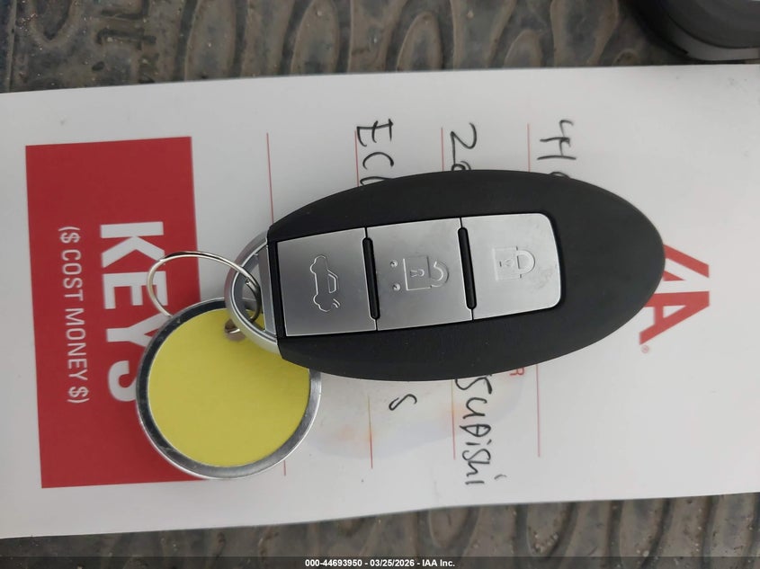 2022 Mitsubishi Eclipse Cross Se/Se Special Edition/Sel/Sel Special Edition VIN: JA4ASWAA7NZ050495 Lot: 44693950