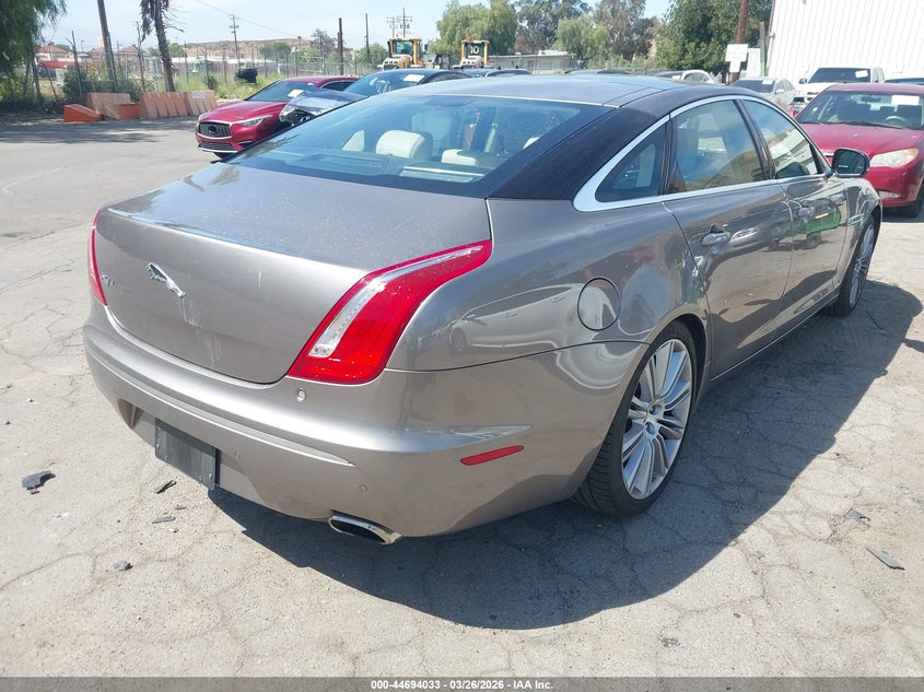 Vin: sajwa2ge5bmv09275, lot: 45191150, jaguar xj xjl supercharged 20114