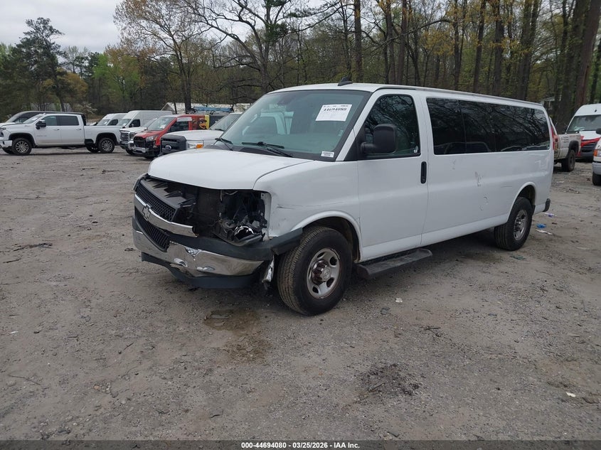Vin: 1gazgpfg5k1272503, lot: 45191197, chevrolet express 3500 lt 20192