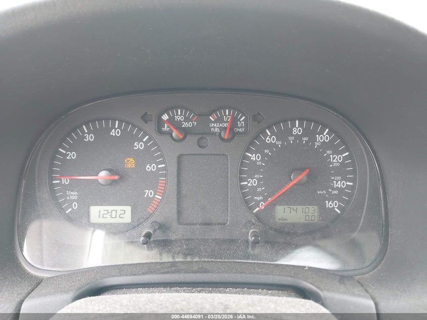 1999 Volkswagen Jetta Gl VIN: 3VWRC29M1XM113718 Lot: 44694091