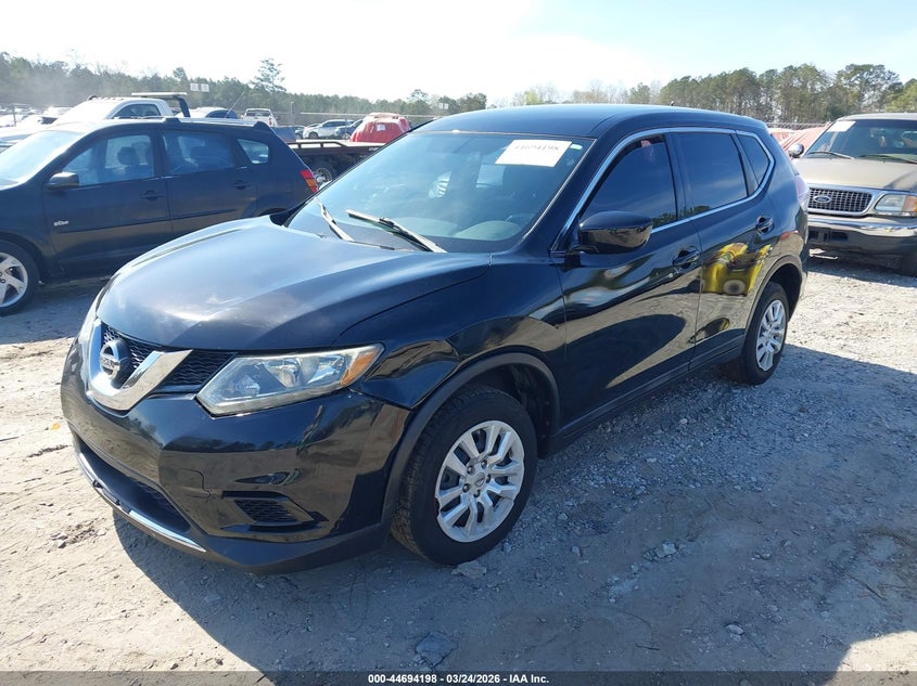 2016 Nissan Rogue S/Sl/Sv